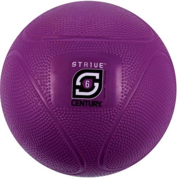 Century Century 24942P-700806 6 lbs Strive Medicine Ball - Purple 24942P-700806